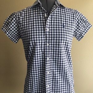 Ralph Lauren Sport Button Down Blouse